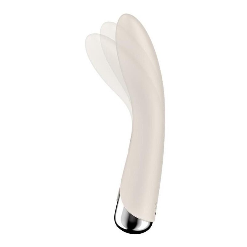 Stimulateur Spinning Vibe 1 - 11 x 3cm Crème Stimulateur Spinning Vibe 1 - 11 x 3cm Crème