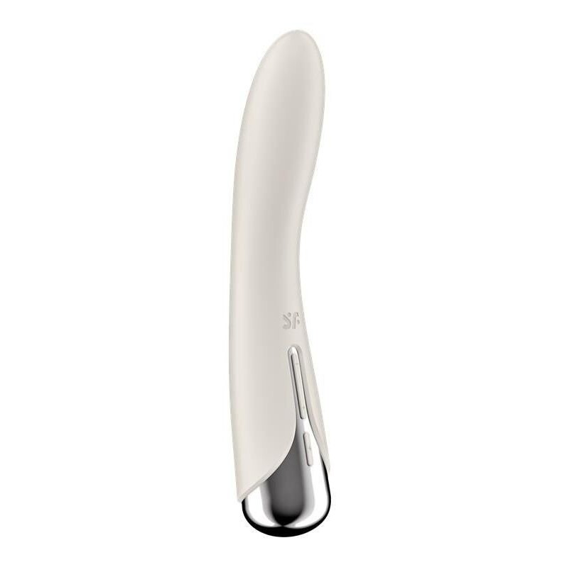 Stimulateur Spinning Vibe 1 - 11 x 3cm Crème Stimulateur Spinning Vibe 1 - 11 x 3cm Crème