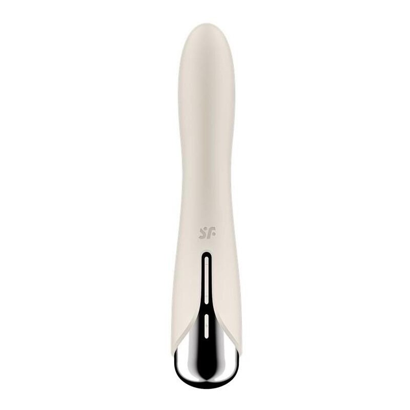 Stimulateur Spinning Vibe 1 - 11 x 3cm Crème Stimulateur Spinning Vibe 1 - 11 x 3cm Crème
