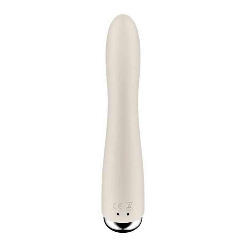 Stimulateur Spinning Vibe 1 - 11 x 3cm Crème Stimulateur Spinning Vibe 1 - 11 x 3cm Crème