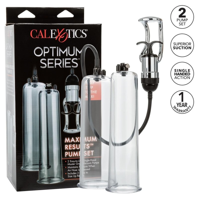 Kit Pompe à pénis 2 tubes 22cm Kit Pompe à pénis 2 tubes 22cm