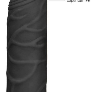 Gaine de pénis Realrock 17 x 4cm Noire Gaine de pénis Realrock 17 x 4cm Noire