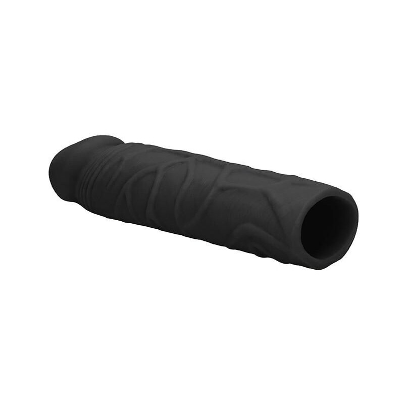 Gaine de pénis Realrock 17 x 4cm Noire Gaine de pénis Realrock 17 x 4cm Noire